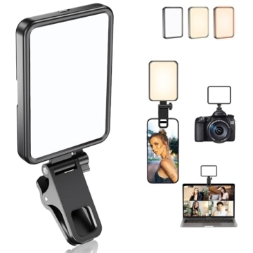 Premium Rechargeable Selfie Light for Stunning Photos
