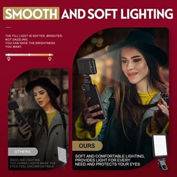 Premium Rechargeable Selfie Light for Stunning Photos