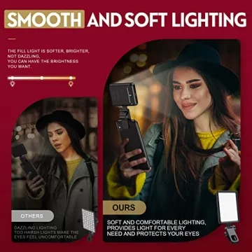 Premium Rechargeable Selfie Light for Stunning Photos