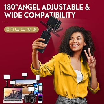 Premium Rechargeable Selfie Light for Stunning Photos