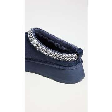 UGG Women's Tazz Slipper, Eve Blue, 8
