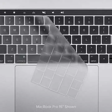 Premium Ultra Thin Keyboard Cover for MacBook Pro 13" & 16"