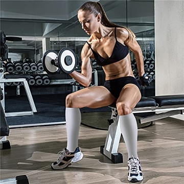 CHARMKING Compression Socks for Women & Men - 15-20 mmHg Support