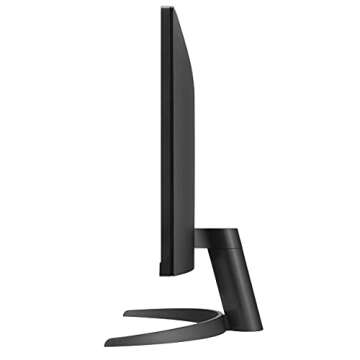 LG 24QP500-B 24” QHD (2560 x 1440) IPS Display, HDR 10, sRGB 99% Color Gamut, AMD FreeSync, Refresh Rate 75Hz, 3-Side Virtually Borderless Design - Black