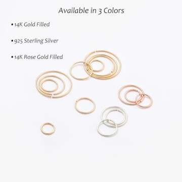 Stylish Small Gold Hoop Earrings for Daily Wear