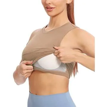 Natural Feelings Nudi Sports Bra for Women - Padded Activewear