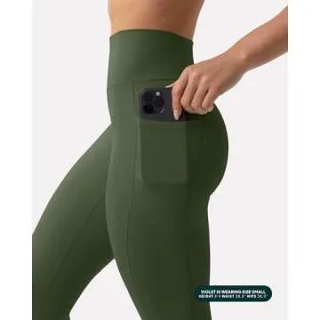 PAVOI Active High Waisted Leggings with Pockets
