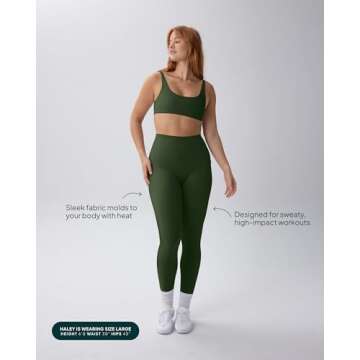 PAVOI Active High Waisted Leggings with Pockets