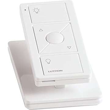 Lutron Caseta Smart Lighting Pedestal for Pico Remote, L-PED1-WH, White