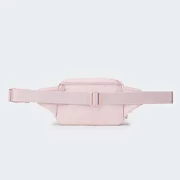 Pander Belt Bag Large 2L, Waterproof Everywhere Fanny Pack Purse for Women and Men with Adjustable Strap (Pink).