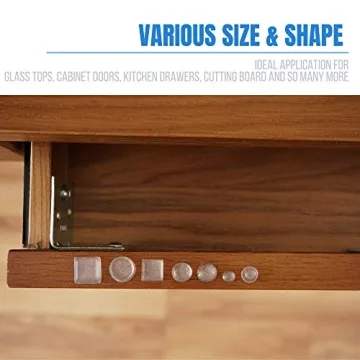 Clear Rubber Feet Bumpers – 300 Piece Self Adhesive Set for Home Use