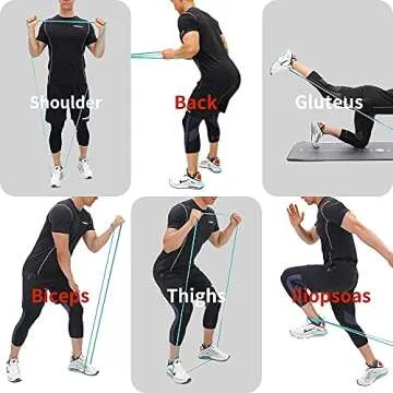 PROIRON Pull Up Assist Bands - Stretch Resistance Mobility Band - Powerlifting Exercise Bands - Add Resistance for Stretching, Assisted Pull Ups, Yoga, Home Gym Workout (Single or Set) 208cm