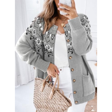 Warm and Stylish Dokotoo Fashion Cardigan for Women 2024