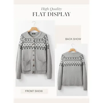 Warm and Stylish Dokotoo Fashion Cardigan for Women 2024