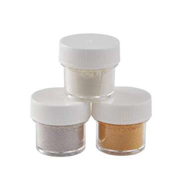 Wilton Edible Glitter Shimmer Dust, Set of 3
