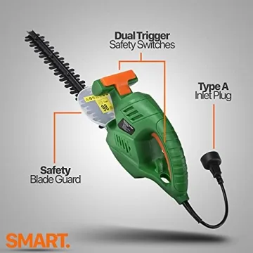 ApolloSmart 20-Inch Electric Hedge Trimmer for Garden