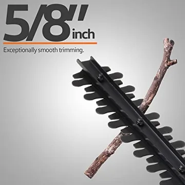 ApolloSmart 20-Inch Electric Hedge Trimmer for Garden