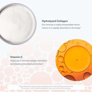 Youtheory Collagen Powder - Premium Collagen Supplement with Vitamin C & Biotin - Supports Healthy Hair, Nails, Skin & Joints* - Dairy, Soy & Gluten Free - Vanilla, 10 oz