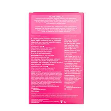 Pacifica Beauty Island Vanilla Body Lotion and Hair and Body Mist Set, Travel Set, Body Care, Fragrance, Gift Set, Vitamin E, Hydrating, Moisturizing, Gourmand, Vegan, 1.7 fl oz and 2 fl oz (Set of 2)