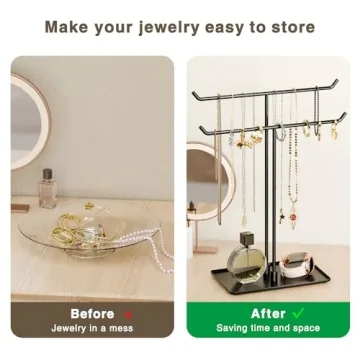 Bussdis Necklace Holder: Elegant Organizer for Jewelry