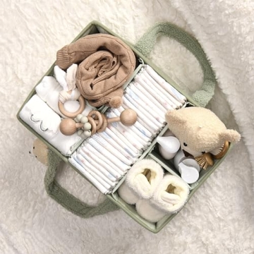 PeraBella Baby Diaper Caddy - Stylish Organizer for Parents