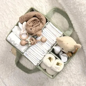 PeraBella Baby Diaper Caddy - Stylish Organizer for Parents