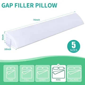 Moavica Bed Wedge Pillow King Size Comfort Enhancer