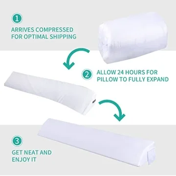 Moavica Bed Wedge Pillow King Size Comfort Enhancer