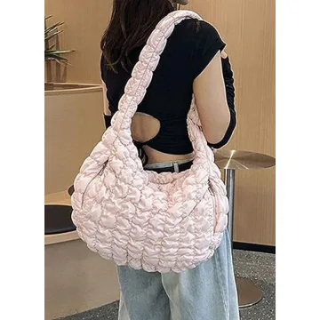 Women Quilted Tote Bag for Everyday and Travel Needs