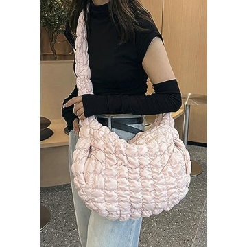 Women Quilted Tote Bag for Everyday and Travel Needs
