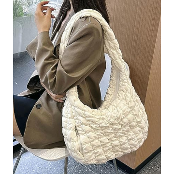 Women Quilted Tote Bag for Everyday and Travel Needs
