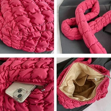 Women Quilted Tote Bag for Everyday and Travel Needs