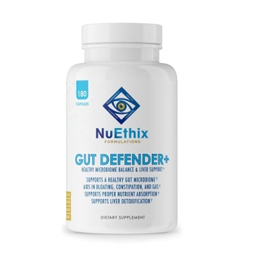 Gut Defender+ for Microbiome Balance - 180 Capsules