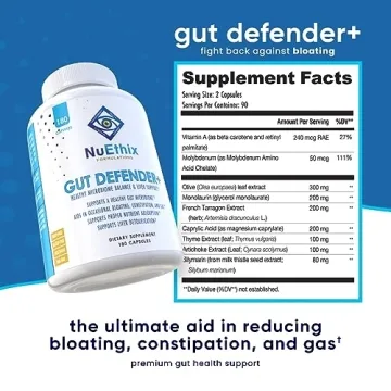 Gut Defender+ for Microbiome Balance - 180 Capsules