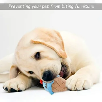 Cute 13 Pack Plush Squeaky Dog Toys for Small Pets