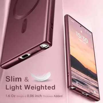 Amzfield Magnetic Samsung Galaxy S23 Ultra Case Stylish Protection