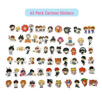 KINWAL Fans Gift Sticker Sets - Collectible & Fun!