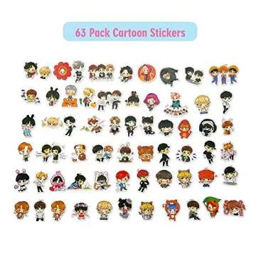 KINWAL Fans Gift Sticker Sets - Collectible & Fun!