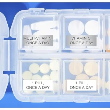 Brother P-Touch PTM95 Handy Label Maker for Creative Labeling