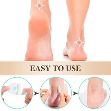 Vabean Waterproof Anti-Friction Shoe Insert, 150 Pads, Heel and Shoe Protection, Unisex