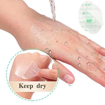 Vabean Waterproof Anti-Friction Shoe Insert, 150 Pads, Heel and Shoe Protection, Unisex