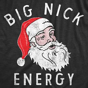 Big Nick Energy Christmas T-Shirt for Men - XL