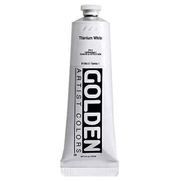 Golden Artist Heavy Body Acrylic Paint 5oz Titanium White
