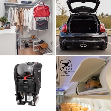 Diono Radian 3RXT 4-in-1 Convertible Car Seat Gray Slate