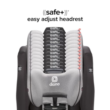 Diono Radian 3RXT 4-in-1 Convertible Car Seat Gray Slate