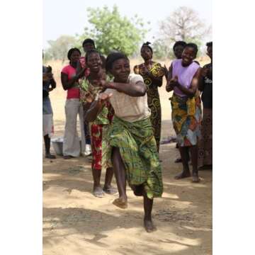 Fair Trade Ghana Bolga Basket - Eco-Friendly Home Decor