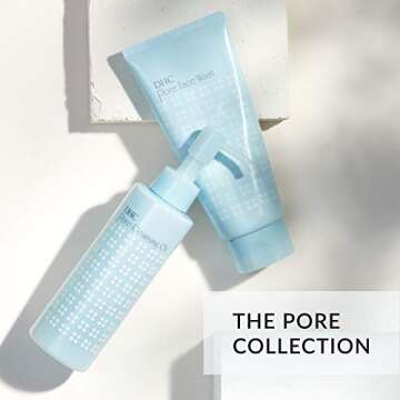 DHC Pore Cleansing Oil, Facial Cleansing Oil, Makeup Remover, Unclog Pores, Residue-Free, Ideal for Oily and Acne Prone Skin, Fragrance and Colorant Free, 5 fl. oz.