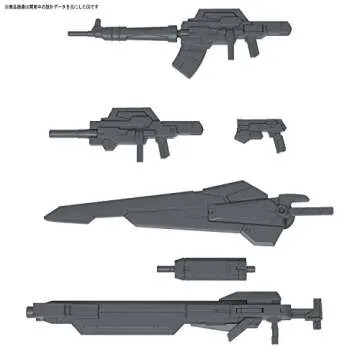 Bandai Model Kit-58083 HGBC 24th Century Weapons 1/144 Assembly Kit
