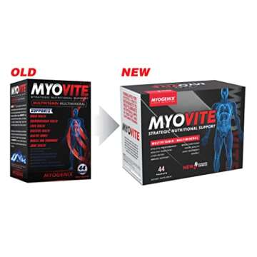 Myogenix Myovite Multivitamins for Optimal Athlete Health