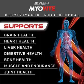 Myogenix Myovite Multivitamins for Optimal Athlete Health